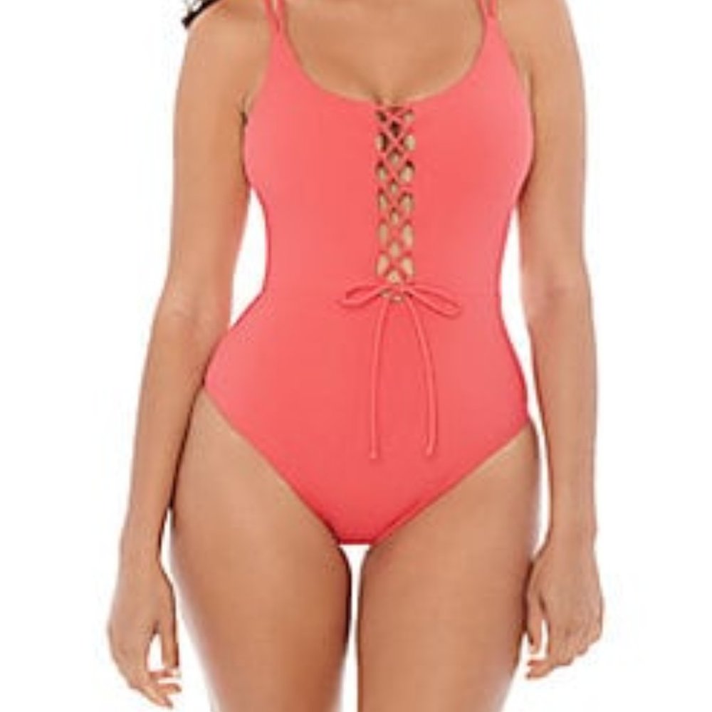 Skinny Dippers Suga Babe One-Piece Swimsuit Size S & M MRSP $120